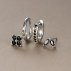 3PC Hoop Earring Set