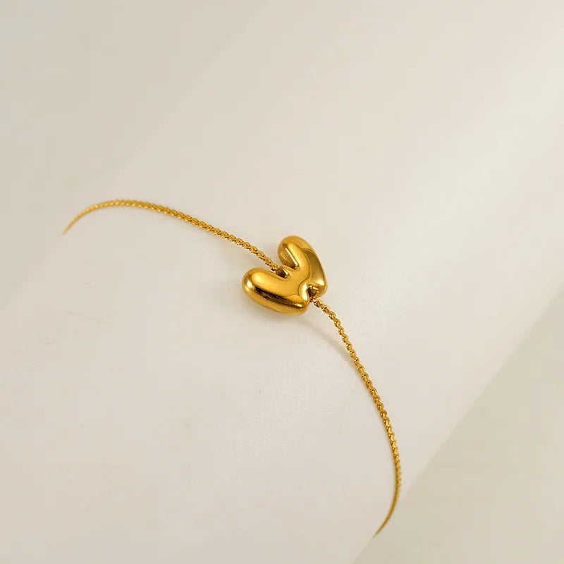Dainty Bubble Initial Bracelets