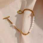 Irregular Pearl Fashion Bracelet