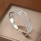 Cross Beads Cuff