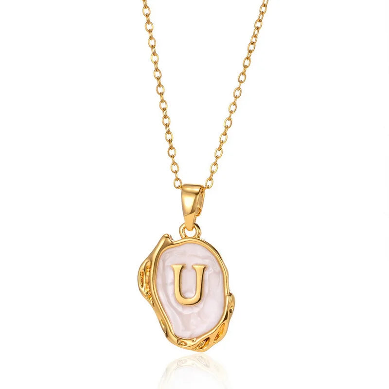 Portal Initial Necklace