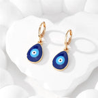 Simple Evil Eye Shape Earrings