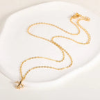 Dainty Travel Airplane Necklace