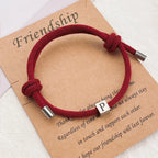 Block Initial Friendship Bracelet
