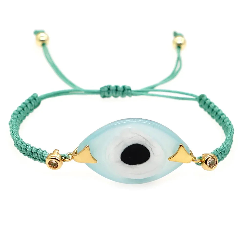 Braided Evil Eye Friendship Bracelets