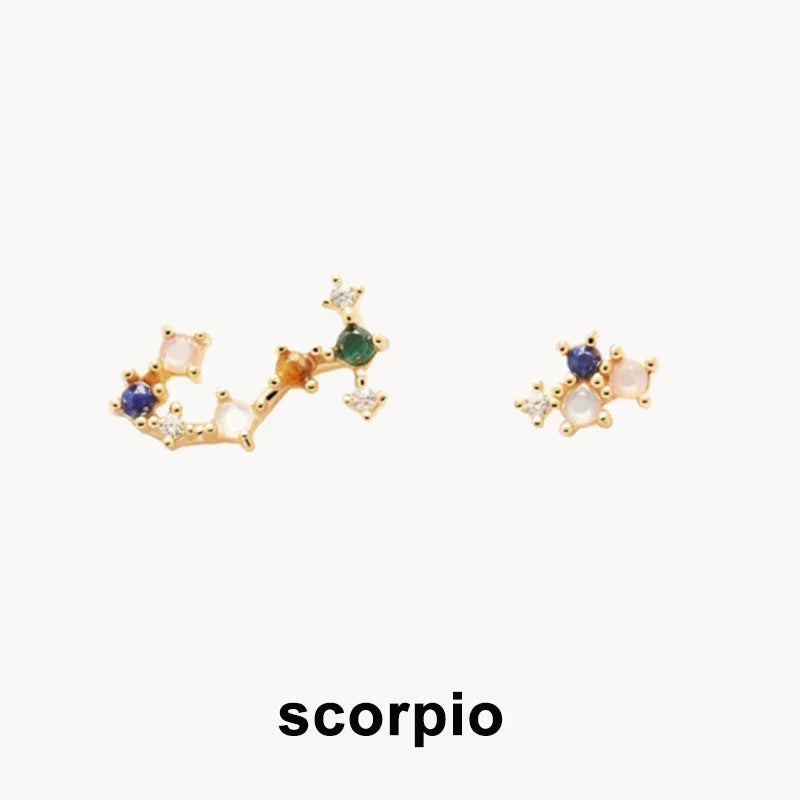 Colorful Constellation Earrings