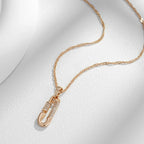 Safety Pin Necklace