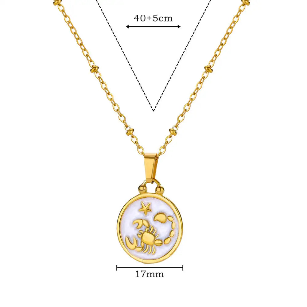 Dainty Zodiac Sign Necklace