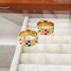 Colorful Tile Ring