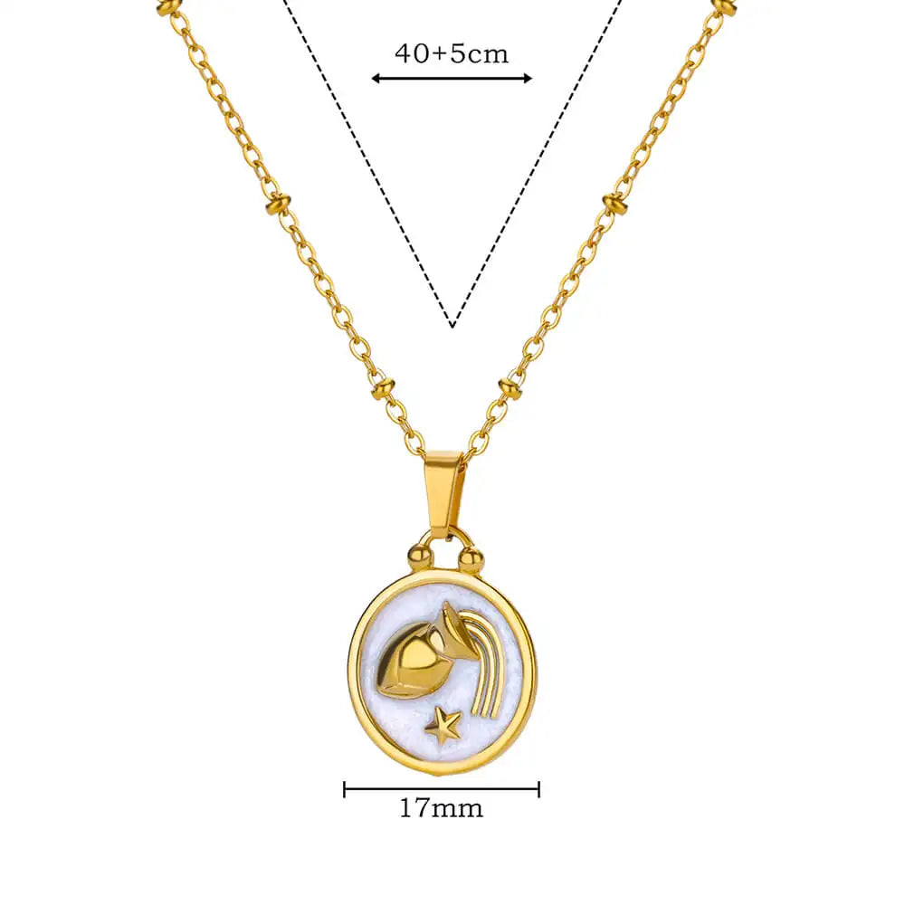 Dainty Zodiac Sign Necklace