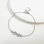 Dual Infinity Bracelet/Anklet