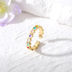 Adjustable Evil Eye Rings