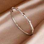 Trendy Crystal Bangles