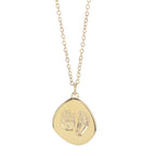 Foot & Hand Print Necklace