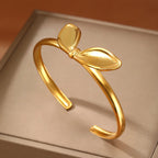 Bow Flower Cuff