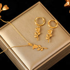 Rose Jewelry Set