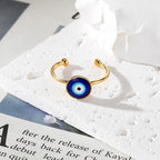 Open Evil Eye Shape Rings