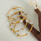 18k Classic Fashion Bangles