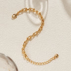 18k Chunky Horseshoe Bracelet