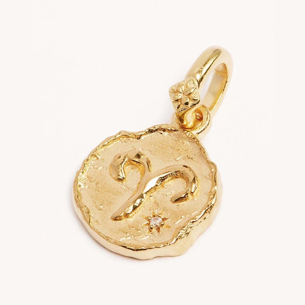 Vintage Zodiac Coin Necklace