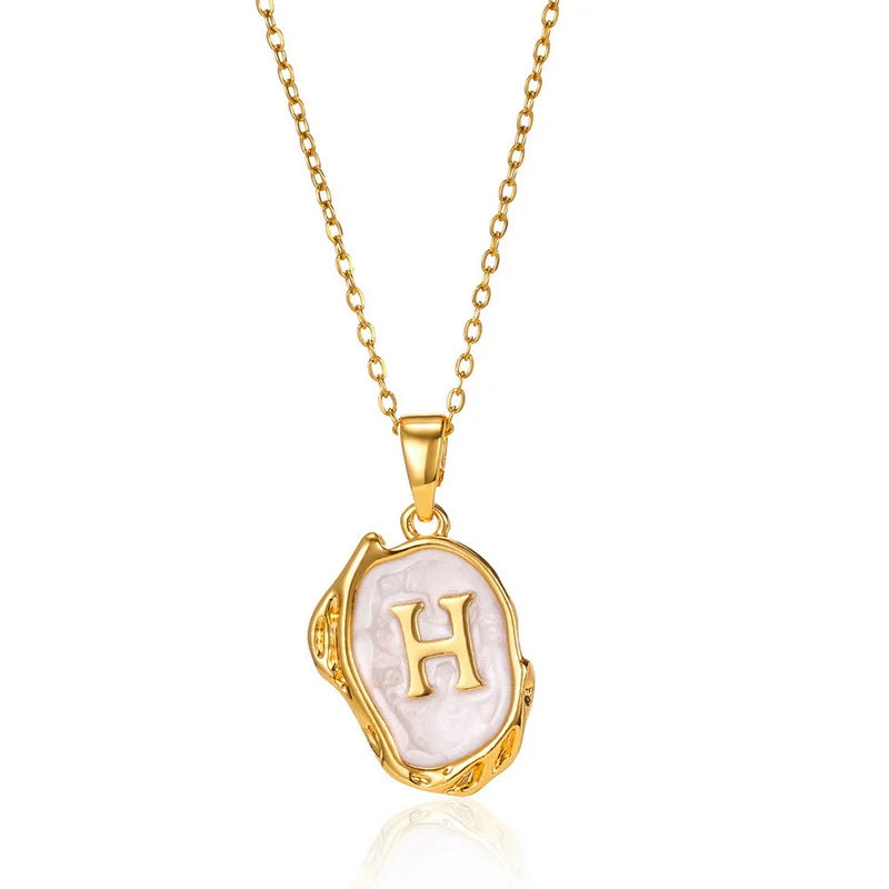 Portal Initial Necklace