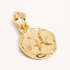 Vintage Zodiac Coin Necklace