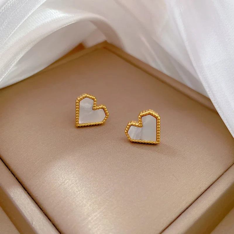 Pixel Heart Earrings
