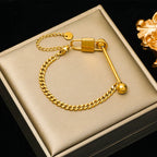 Lock Bead Jewelry Set