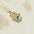 Exaggerated Evil Eye Necklaces