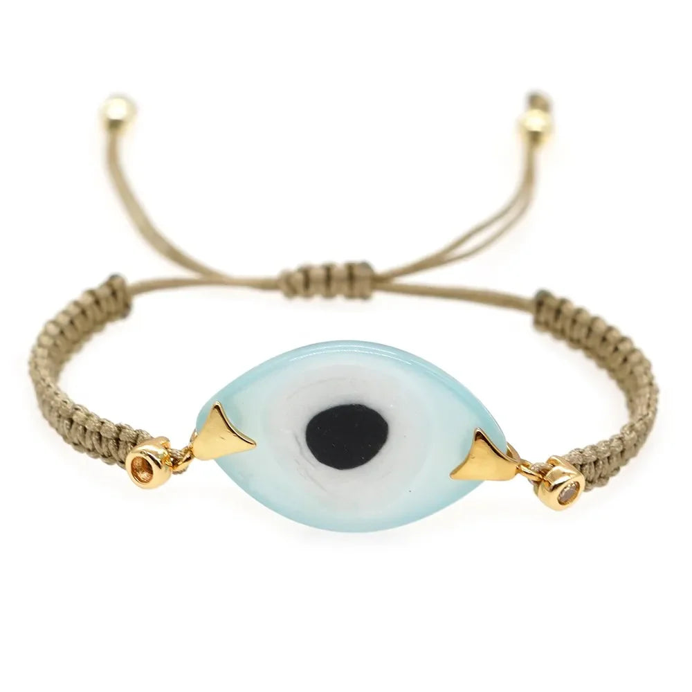 Braided Evil Eye Friendship Bracelets