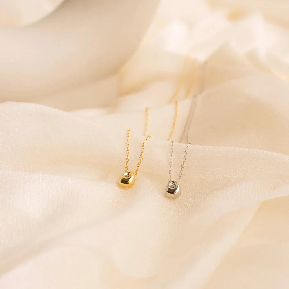 18k Water Drop Necklace