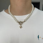 Pearl Initial Choker