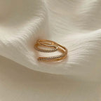 Open Curve Ring