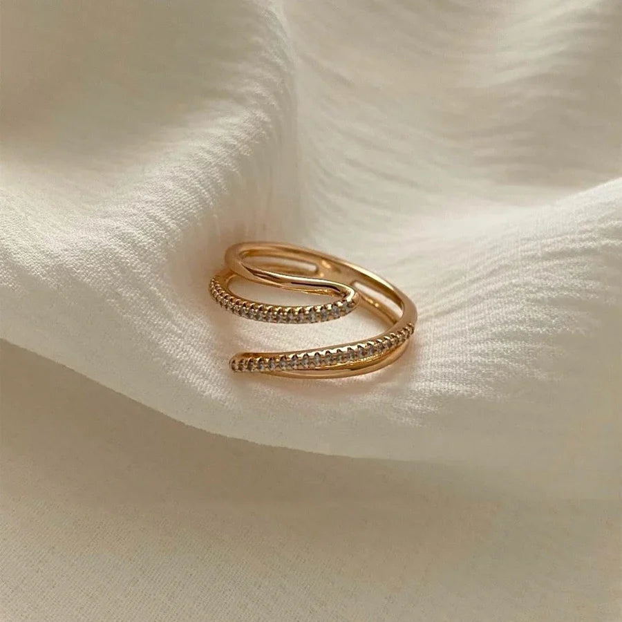 Open Curve Ring