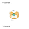 Retro Stone Rings
