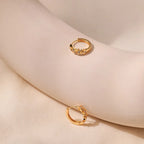 Inlaid Star Earrings