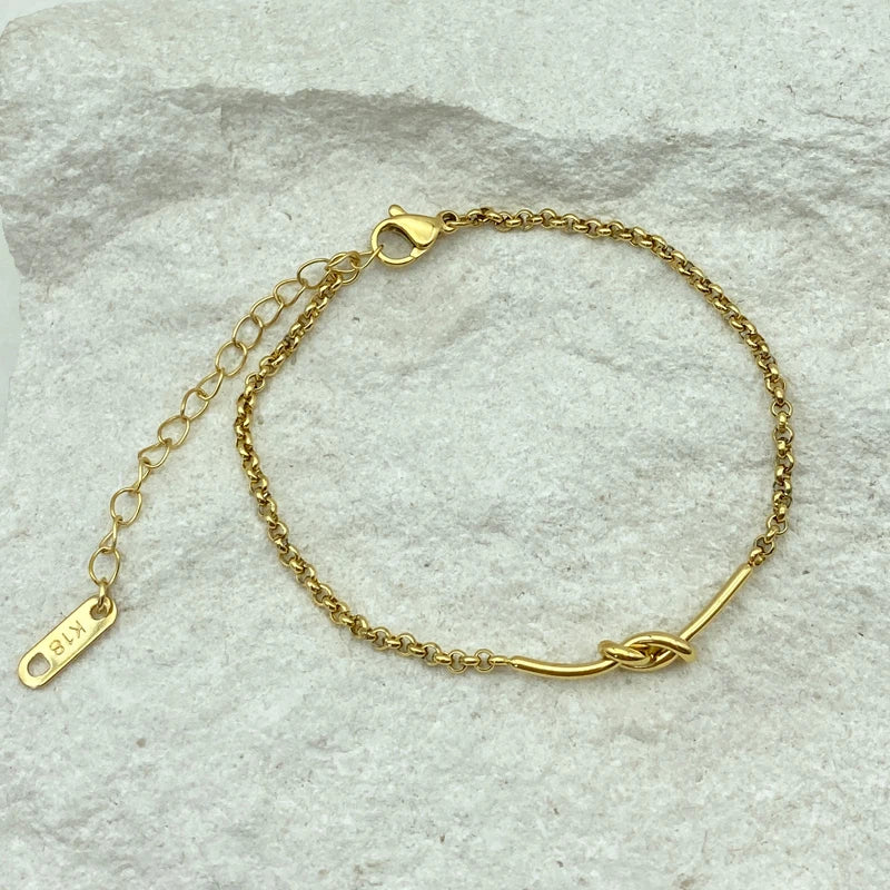 The Infinite Love Knot Bracelet