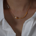 Pearl Twig Necklace