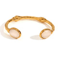 18k Irregular Stone Twig Bracelet