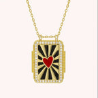 Bohemian Tarot Card Necklace