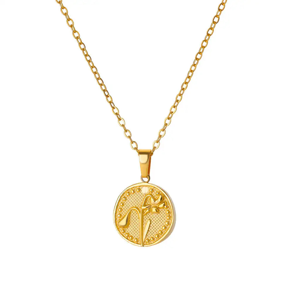 Dainty Birth Flower Necklace