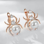 Spider Pearl Earrings