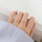 Dainty Wave Ring