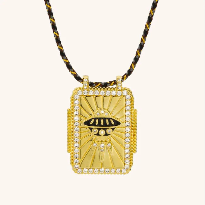 Bohemian Tarot Card Necklace