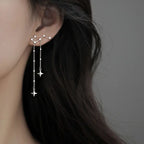 Constellation Tassel Earrings