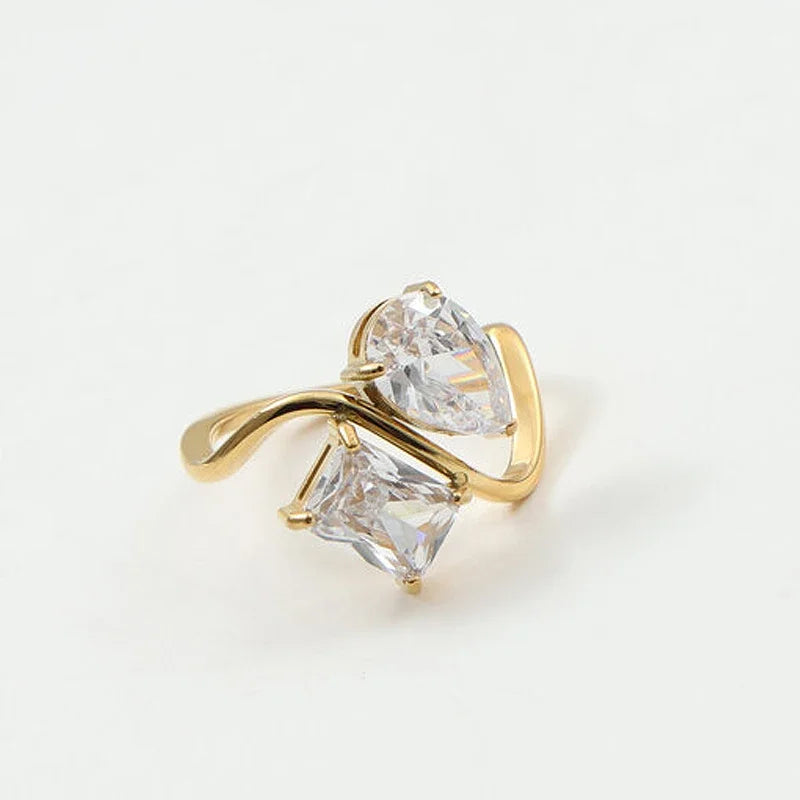 Water Drop Fashion Ring