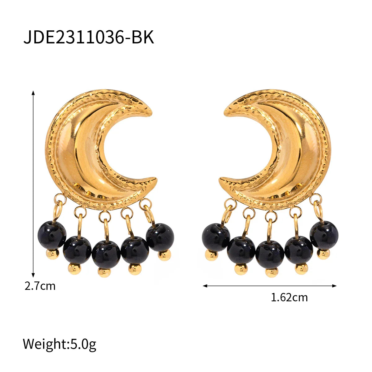 Crescent Moon Jewelry Set