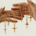 18k Birth Flower Necklace