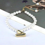 Pearl Balloon Initial Bracelets
