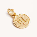 Vintage Zodiac Coin Necklace